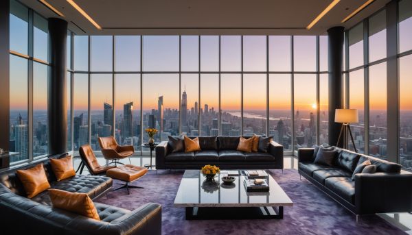 Penthouse luxueux centre ville anime