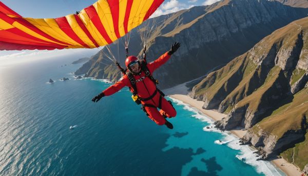 Saut en parachute et sensations fortes garanties
